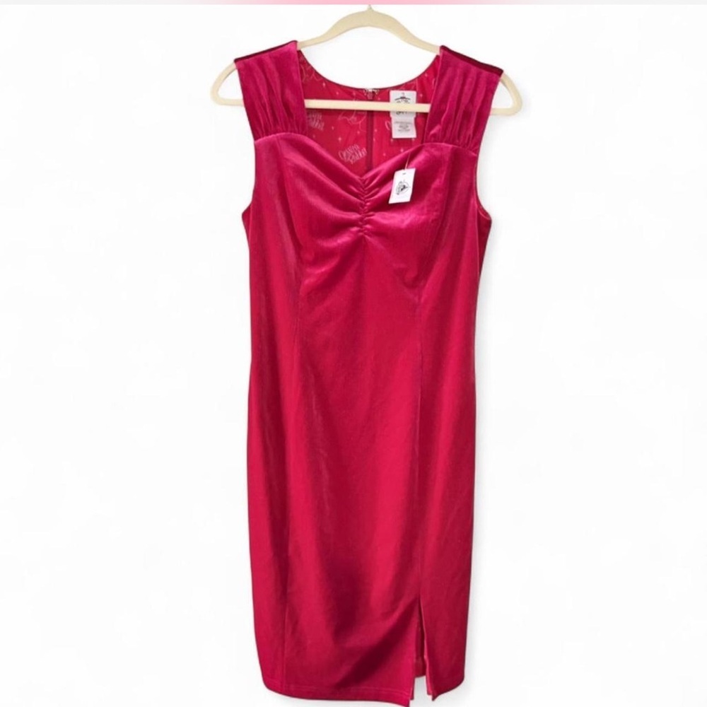NWT Disney Parks The Dress Shop Jessica Rabbit Red/Pink Mini Dress Size M
